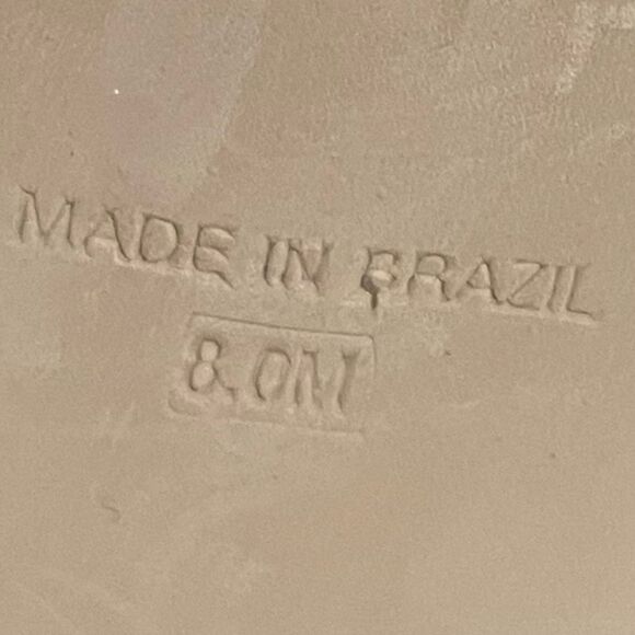 Steve Madden Carusso Tan Peep Toe Lace Up Heeled Bootie Size 8 - Picture 14 of 14